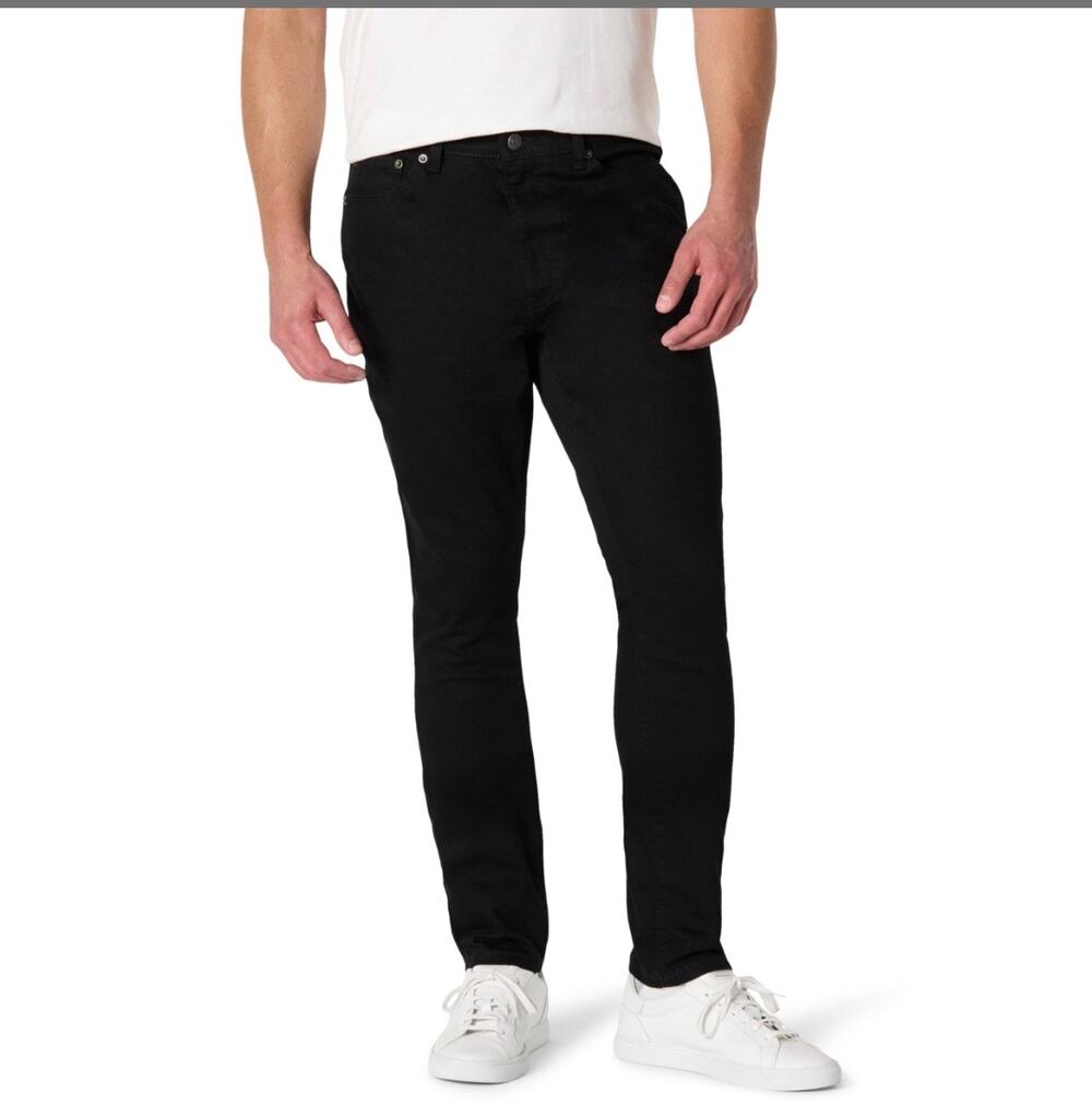 Amazon Essentials Men's Medium Stretch Skinny-Fit Jeans, Black, 29W X 34L. BB5